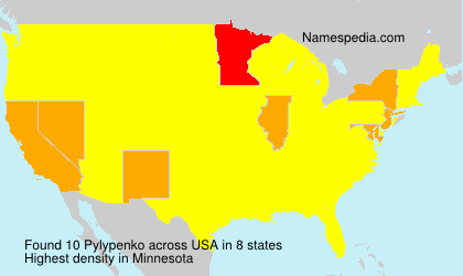 Surname Pylypenko in USA Surname Pylypenko in USA