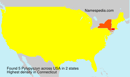 Surname Pylypyszyn in USA Surname Pylypyszyn in USA