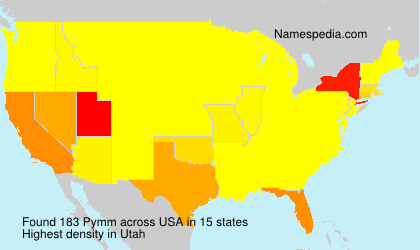 Surname Pymm in USA Surname Pymm in USA