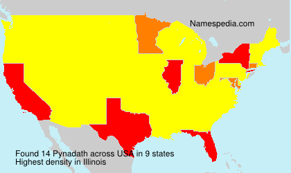 Surname Pynadath in USA Surname Pynadath in USA