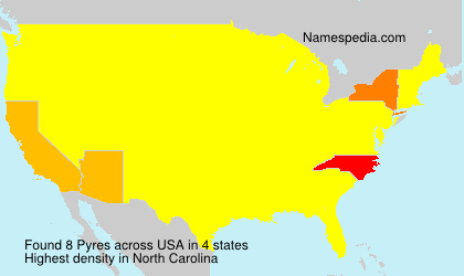 Surname Pyres in USA Surname Pyres in USA