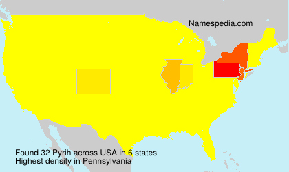 Surname Pyrih in USA Surname Pyrih in USA