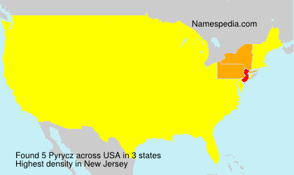 Surname Pyrycz in USA Surname Pyrycz in USA