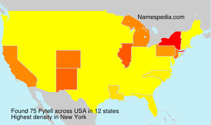 Surname Pytell in USA Surname Pytell in USA