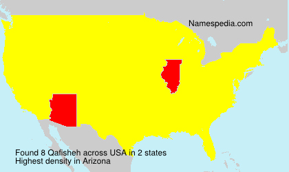 Surname Qafisheh in USA Surname Qafisheh in USA