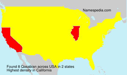 Surname Qasabian in USA Surname Qasabian in USA