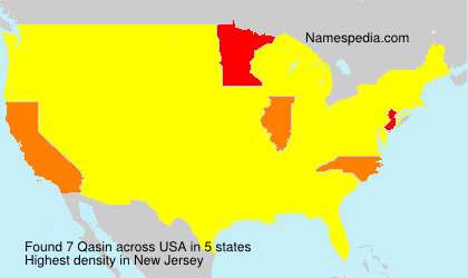 Surname Qasin in USA Surname Qasin in USA