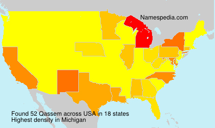 Surname Qassem in USA Surname Qassem in USA