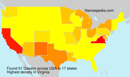 Surname Qassim in USA Surname Qassim in USA