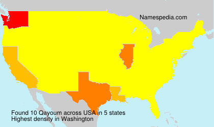 Surname Qayoum in USA Surname Qayoum in USA