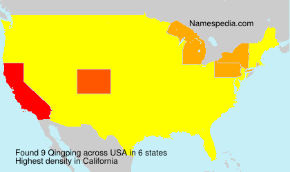 Surname Qingping in USA Surname Qingping in USA