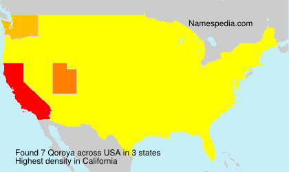 Surname Qoroya in USA Surname Qoroya in USA