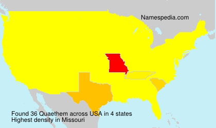 Surname Quaethem in USA Surname Quaethem in USA