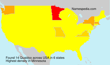 Surname Quaidoo in USA Surname Quaidoo in USA