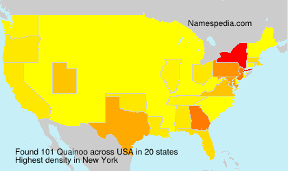 Surname Quainoo in USA Surname Quainoo in USA