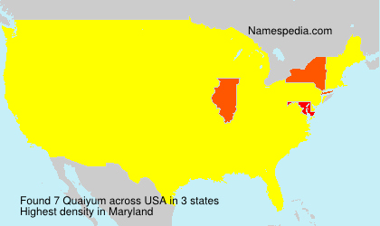 Surname Quaiyum in USA Surname Quaiyum in USA