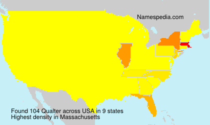 Surname Qualter in USA Surname Qualter in USA