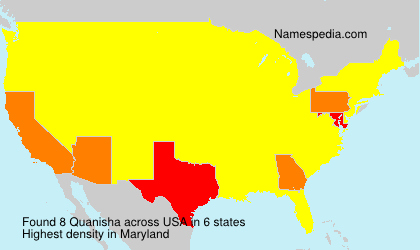 Surname Quanisha in USA Surname Quanisha in USA