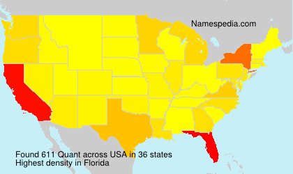 Surname Quant in USA Surname Quant in USA