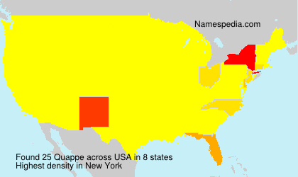 Surname Quappe in USA Surname Quappe in USA