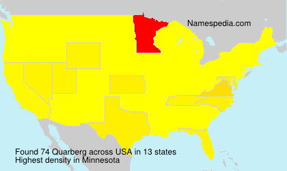Surname Quarberg in USA Surname Quarberg in USA