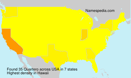 Surname Quartero in USA Surname Quartero in USA
