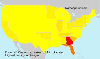 Surname Quaterman in USA Surname Quaterman in USA