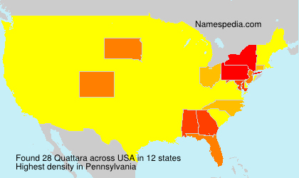 Surname Quattara in USA Surname Quattara in USA