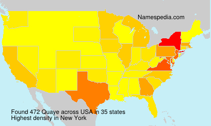 Surname Quaye in USA Surname Quaye in USA