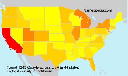 Surname Quayle in USA Surname Quayle in USA