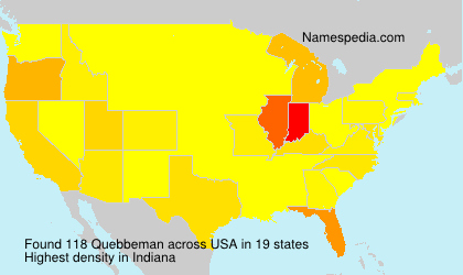 Surname Quebbeman in USA Surname Quebbeman in USA
