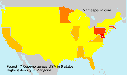 Surname Queene in USA Surname Queene in USA
