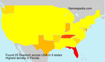 Surname Queitsch in USA Surname Queitsch in USA