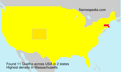 Surname Quelha in USA Surname Quelha in USA