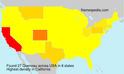 Surname Queneau in USA Surname Queneau in USA
