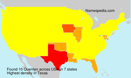 Surname Quenten in USA Surname Quenten in USA