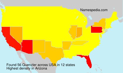 Surname Quenzler in USA Surname Quenzler in USA