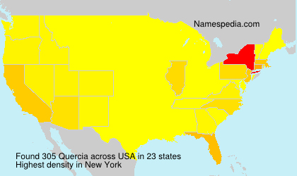 Surname Quercia in USA Surname Quercia in USA