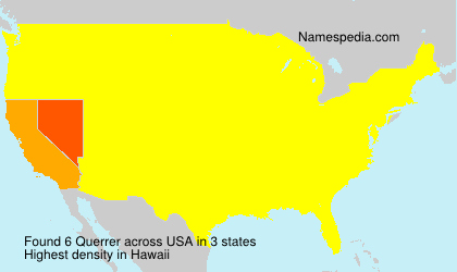 Surname Querrer in USA Surname Querrer in USA