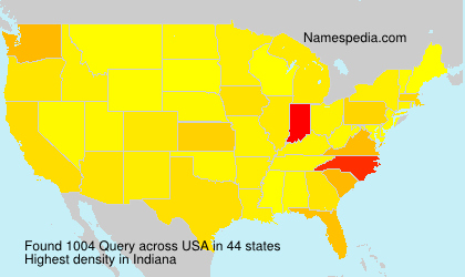 Surname Query in USA Surname Query in USA