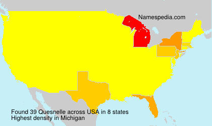 Surname Quesnelle in USA Surname Quesnelle in USA