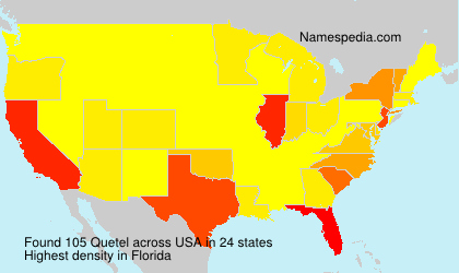 Surname Quetel in USA Surname Quetel in USA