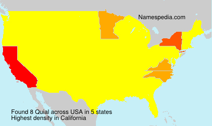 Surname Quial in USA Surname Quial in USA
