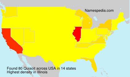 Surname Quiaoit in USA Surname Quiaoit in USA