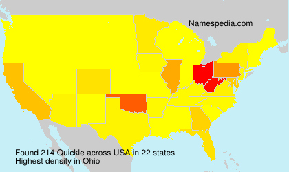 Surname Quickle in USA Surname Quickle in USA