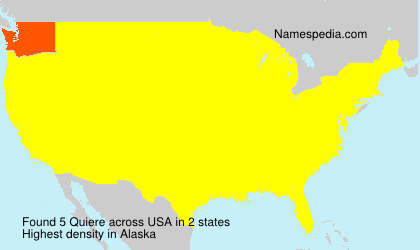Surname Quiere in USA Surname Quiere in USA