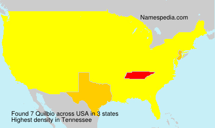 Surname Quilbio in USA Surname Quilbio in USA