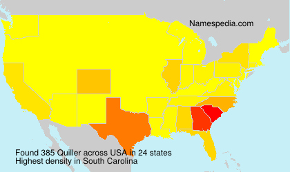 Surname Quiller in USA Surname Quiller in USA
