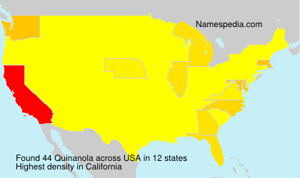 Surname Quinanola in USA Surname Quinanola in USA