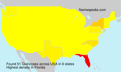 Surname Quincoses in USA Surname Quincoses in USA